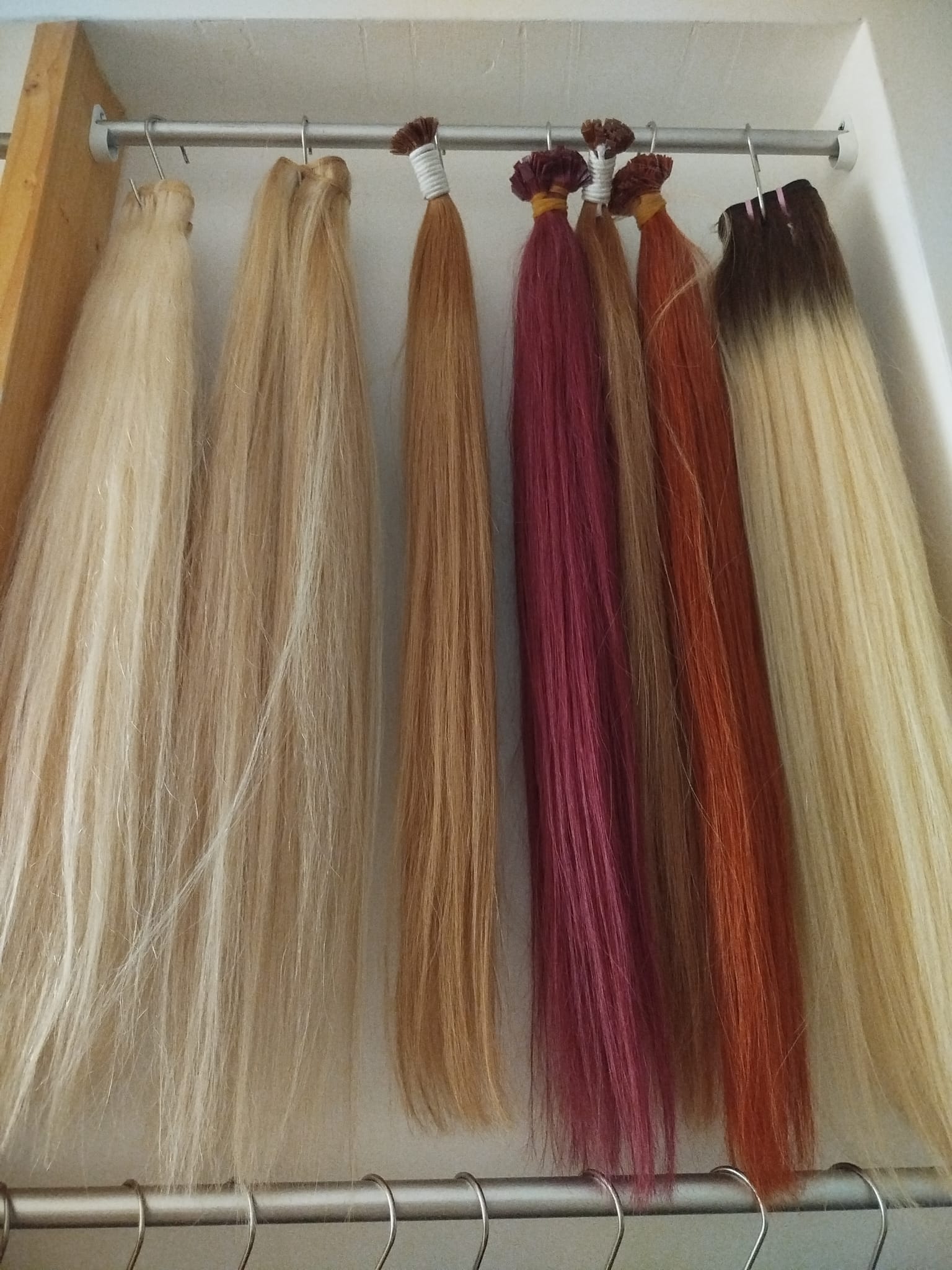 Extensões coloridas